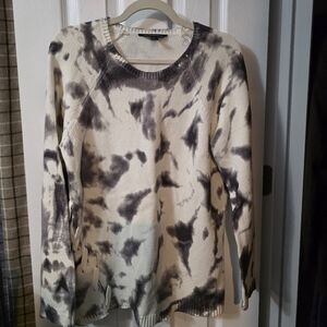Rock & Republic Monochrome Tie-Dye Sweater